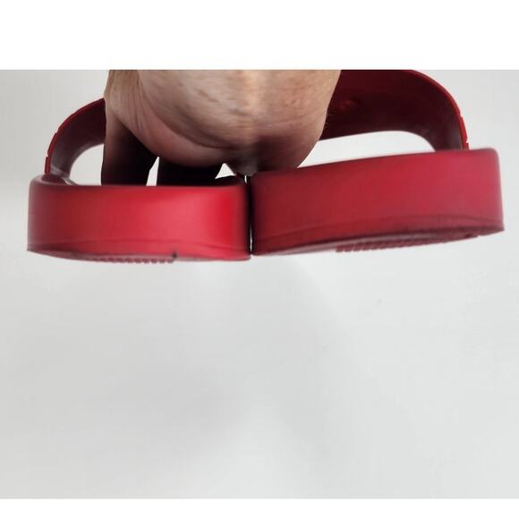 Versace Palazzo Medusa Pool Slides 'Cardinal Red Women's 9.5 Men's 8 - Picture 8 of 13